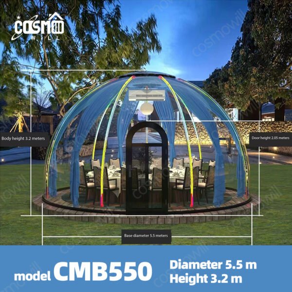 CM-B550 Dome Sunroom